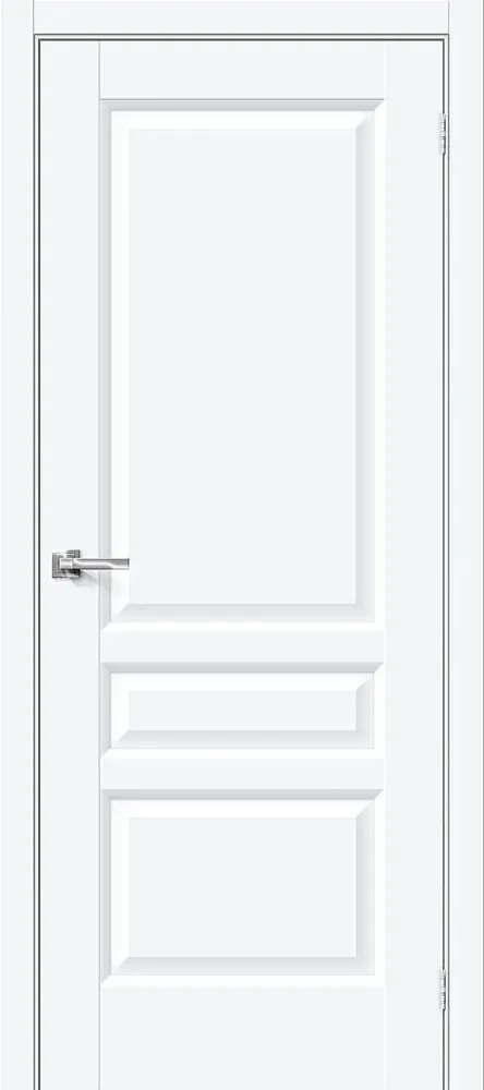 Фото Межкомнатная дверь Неоклассик-34 White Silk BR5526
